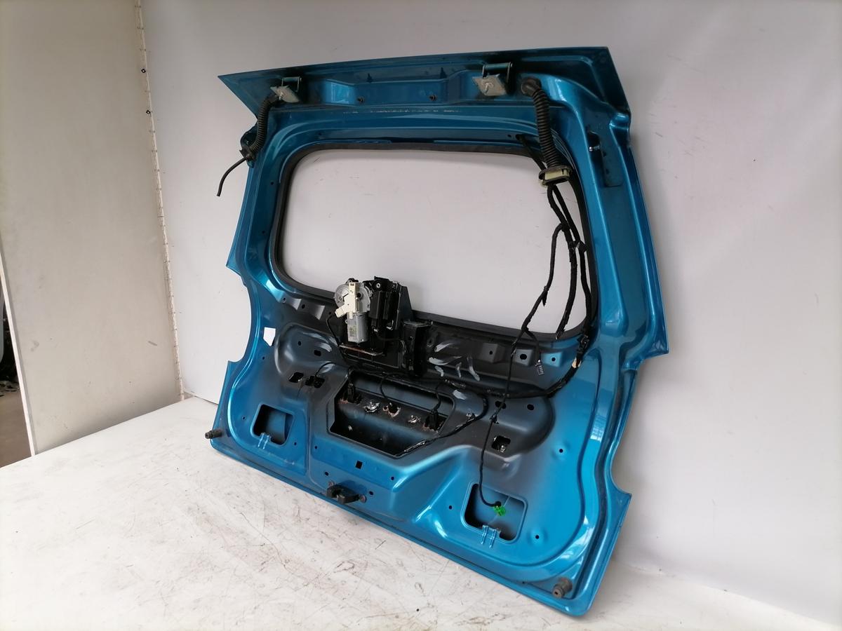 Peugeot 207SW original Heckklappe ohne Heckscheibe KMU Blaumetallic Bj.2009